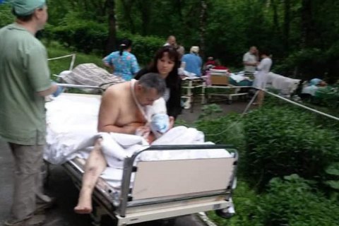 В Киеве "минировали" городскую клиническую больницу