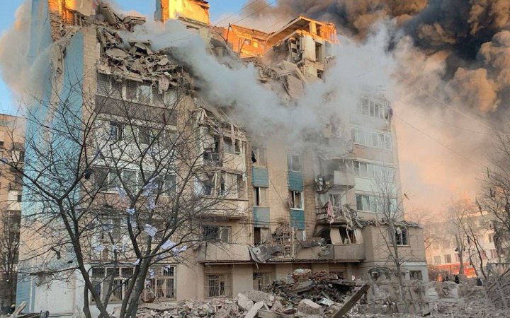 Зеленський: упродовж тижня РФ запустила по Україні понад тисячу БпЛА та більше 60 ракет
