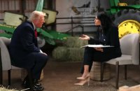 Трамп нагримав на журналістку NBC News та пішов посеред інтерв’ю