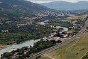 В Восточной Грузии бушует стихия