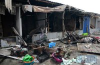 Возле метро Героев Днепра ночью сгорел рынок