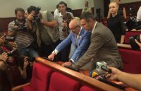В Киевсовете заработала сенсорная кнопка