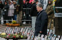 Порошенко пообещал построить музей Революции достоинства возле Майдана