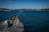 В воды Черного моря пошел американский эсминец USS Carney