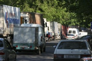 Визит Януковича парализовал львовский транспорт