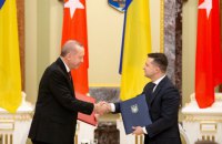 Зеленський заявив про новий рівень відносин між Україною і Туреччиною