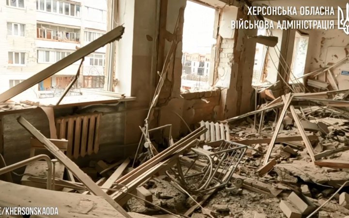 Окупанти знову обстріляли Херсон