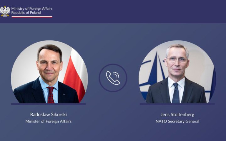 МЗС Польщі проінформувало Столтенберга про російську ракету