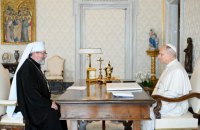 Глава УГКЦ укотре передав Папі Леву XIV списки українських військовополонених