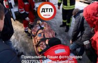 В Днепровском районе столицы пьяный мужчина выпал с 7 этажа и остался жив