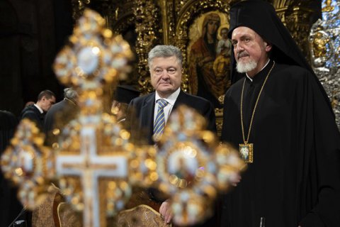 Порошенко: новостворена церква не буде державною