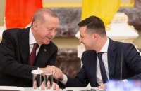 Ердоган привітав Зеленського з Днем незалежності та запросив до Туреччини
