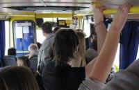 В Киеве подрались пассажиры маршрутки