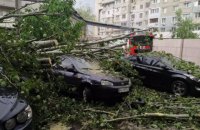 В Днепре за 15 минут выпала 1,5-месячная норма осадков