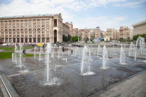 Киевские фонтаны заработают с 31 мая