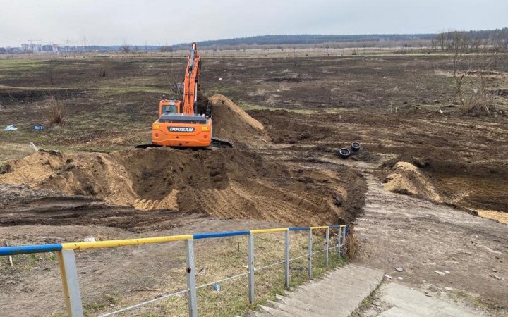 На під'їзді до Ірпеня почали облаштовувати тимчасову переправу, - Укравтодор
