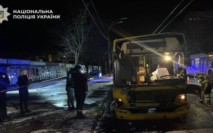 У Києві в автобусі стався вибух