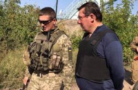 Луценко увидел на второй линии обороны "имитацию" опорного пункта
