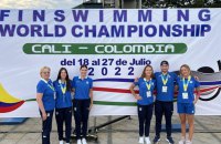 Українка Гречко стала чемпіонкою світу з підводного плавання в ластах