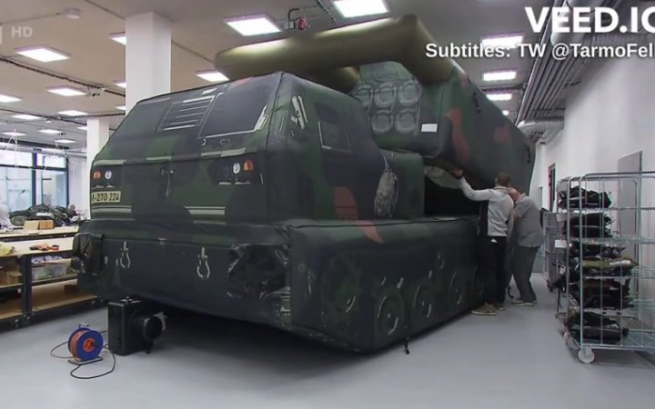 У Чехії виробляють надувні HIMARS, що використовуються як приманки для російських окупантів