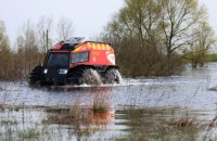 На півночі країни знизився темп підняття води у річках