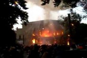 На съемках фильма «Матч смерти» произошел реальный взрыв