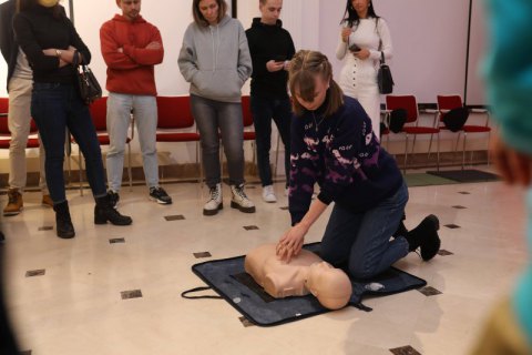 В "Ударе" провели первые тренинги по домедицинской помощи