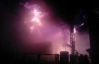 На территории ЮУАЭС произошел пожар