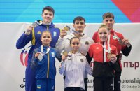 Українські акробати вибороли три медалі у юніорській програмі ЧЄ-2023