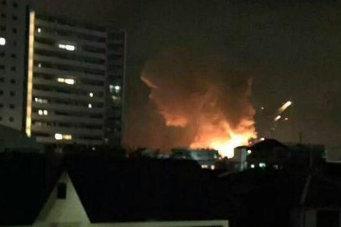 На военной базе США в Японии прогремело несколько взрывов 