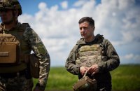Зеленський констатував значне зниження обстрілів на передовій "за останні 7-10 днів"