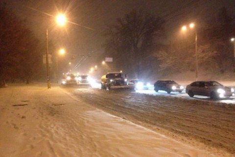 Во вторник в Киеве небольшой снег, до -6