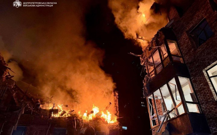 Росіяни атакували Україну балістикою і дронами. 17 людей вбиті в Києві, Одесі та Дніпрі (оновлено)