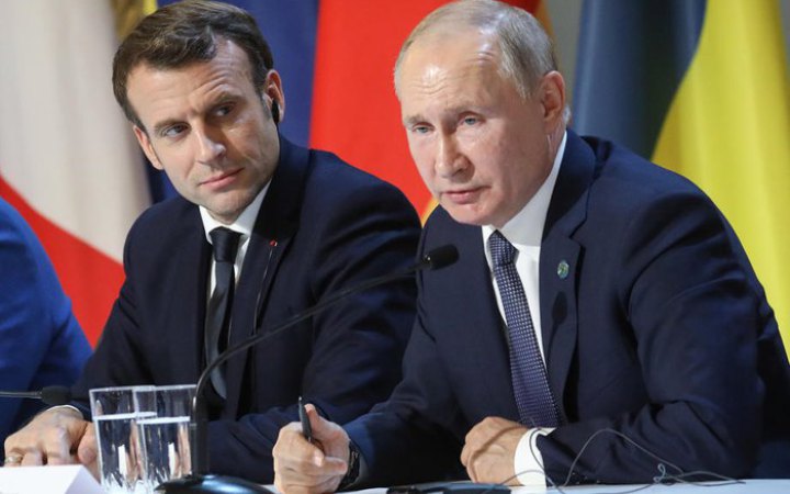 Макрон і Путін провели телефонну розмову уперше з 2022 року