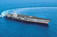 В США спущен на воду авианосец нового класса 
