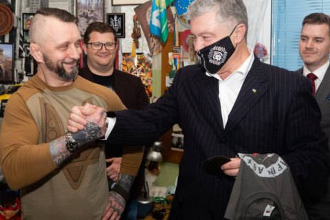 Порошенко зустрівся з Антоненком
