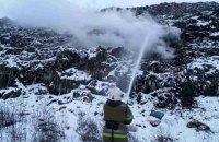 В Полтаве горела мусорная свалка (обновлено)