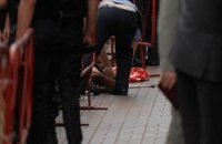 Возле палаток сторонников Тимошенко умер бомж