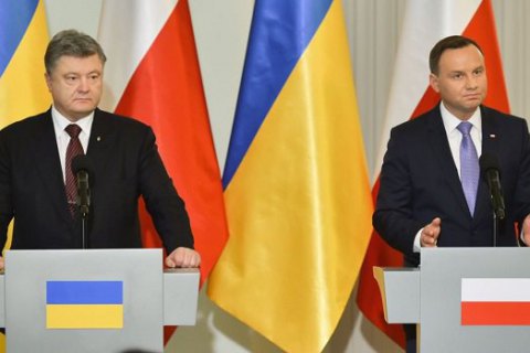 Порошенко в воскресенье поедет в Польшу, а Дуда - в Украину