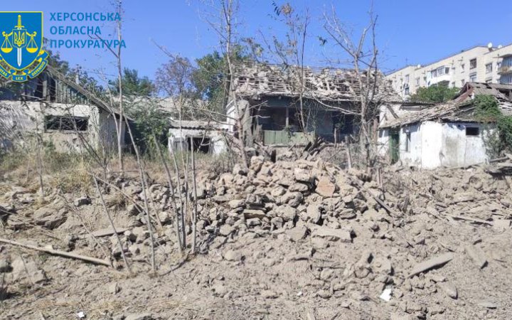 На Херсонщині від російських обстрілів загинув чоловік, також є поранені