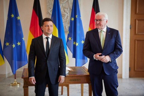 ​Зеленський обговорив із президентом Німеччини прогрес у втіленні реформ в Україні