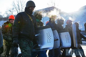 Подсчитано количество щитов и шлемов, отобранных у силовиков 