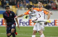 "Шахтер" в меньшинстве выиграл у "Браги"