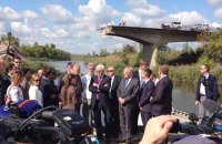 Штайнмайер и Эро побывали в Краматорске и Славянске