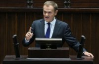 Туск: разговора с Путиным о разделе Украины не было