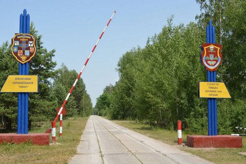 На военном полигоне в Черниговской области возник пожар