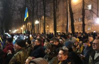 В Харькове более тысячи человек вышли в поддержку Андрея Антоненко