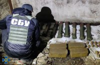 Вблизи Славянска нашли тайник с оружием, оставленный боевиками Гиркина