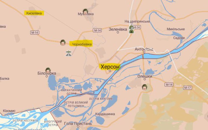 Українську армію від Херсону відділяє лише Чорнобаївка, – голова Херсонської облради Самойленко