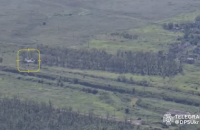 Прикордонники показали, як знищили бліндажі росіян під Бахмутом 
